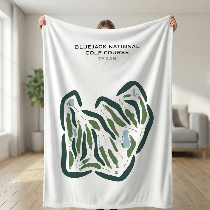 Bluejack National Golf Course, Texas - Printed Golf Courses
