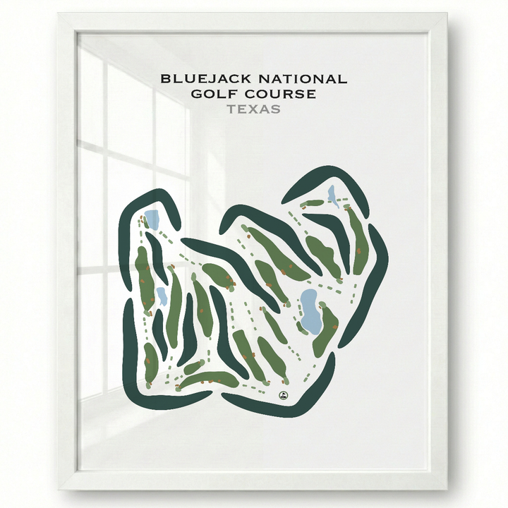 Bluejack National Golf Course, Texas - Printed Golf Courses