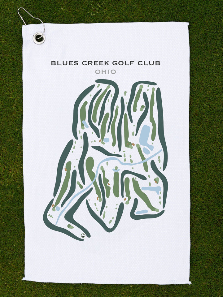 Blues Creek Golf Club, Ohio - Printed Golf Courses