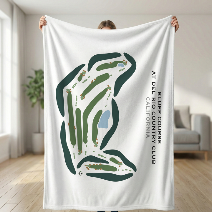 Bluff Course at Del Rio Country Club, California - Printed Golf Courses