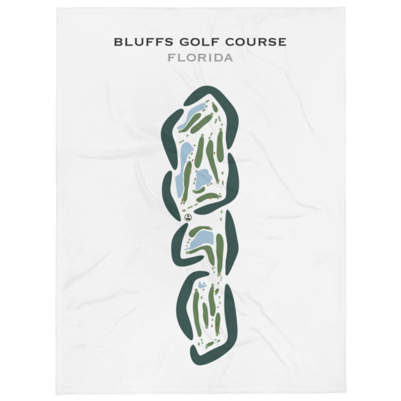 Bluffs Golf Course, Florida - Printed Golf Courses