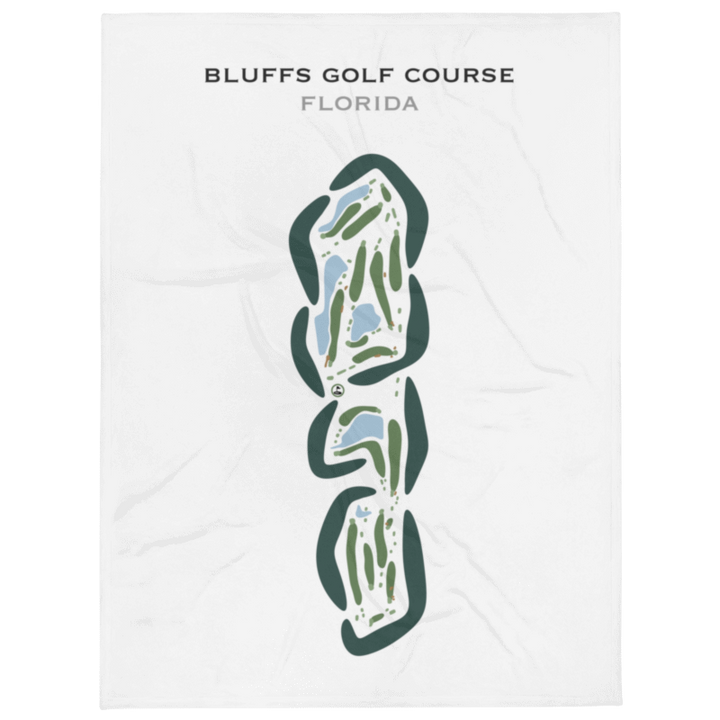 Bluffs Golf Course, Florida - Printed Golf Courses