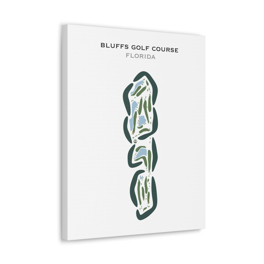 Bluffs Golf Course, Florida - Printed Golf Courses