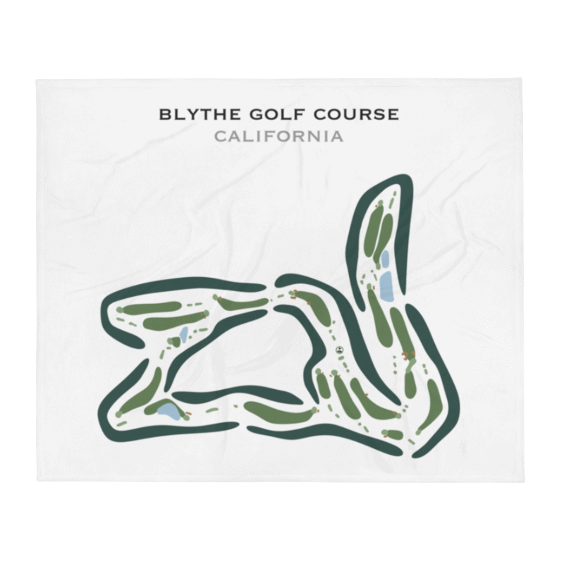 Blythe Golf Course, California - Printed Golf Courses