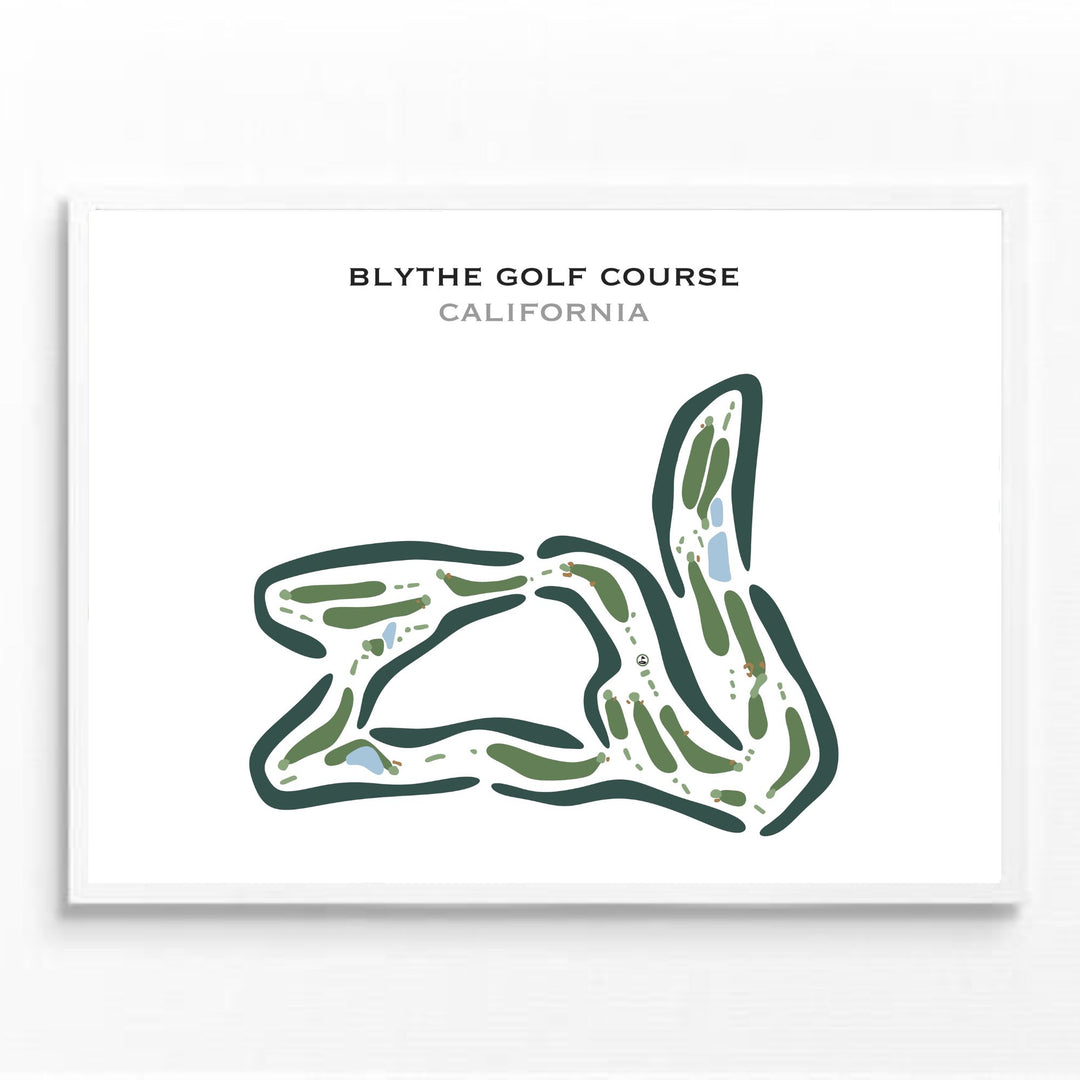 Blythe Golf Course, California - Printed Golf Courses