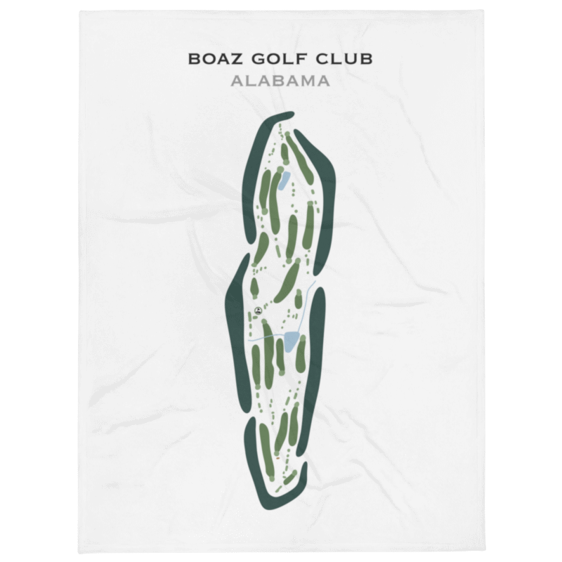 Boaz Golf Club, Alabama - Printed Golf Course