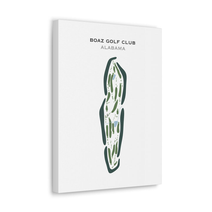 Boaz Golf Club, Alabama - Printed Golf Course