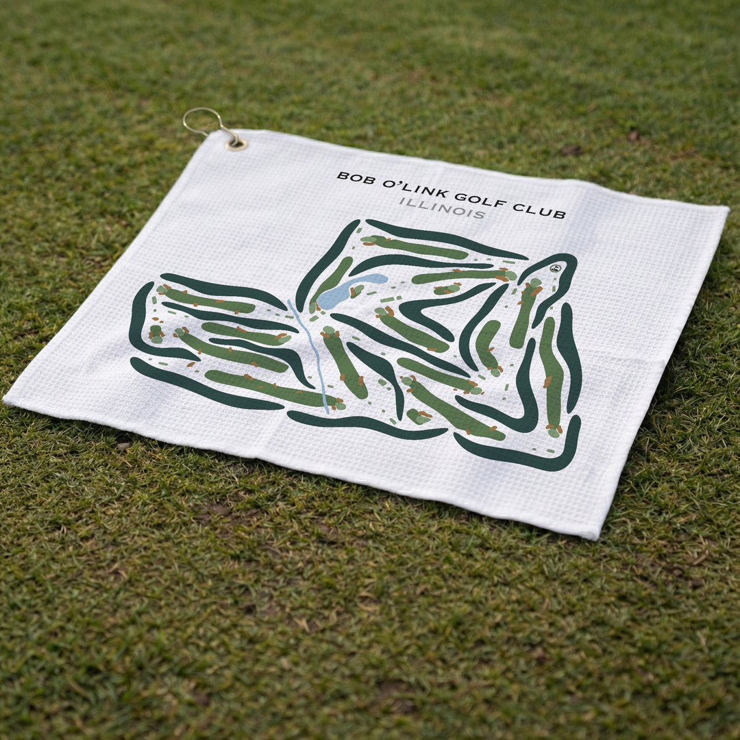 Bob O'Link Golf Club, Illinois - Printed Golf Courses