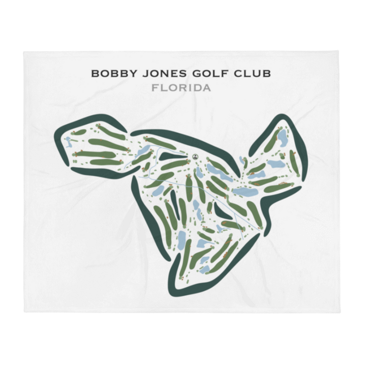 Bobby Jones Golf Club, Florida - Printed Golf Courses