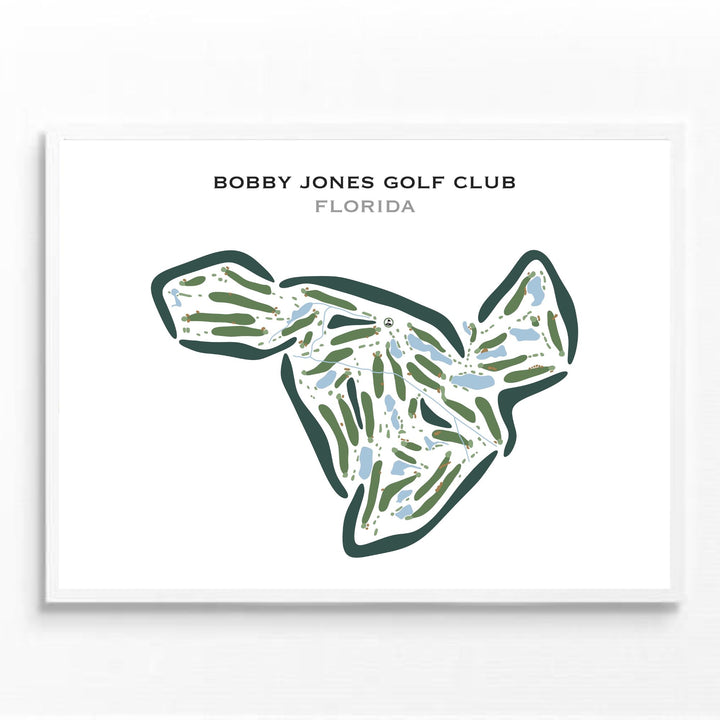 Bobby Jones Golf Club, Florida - Printed Golf Courses