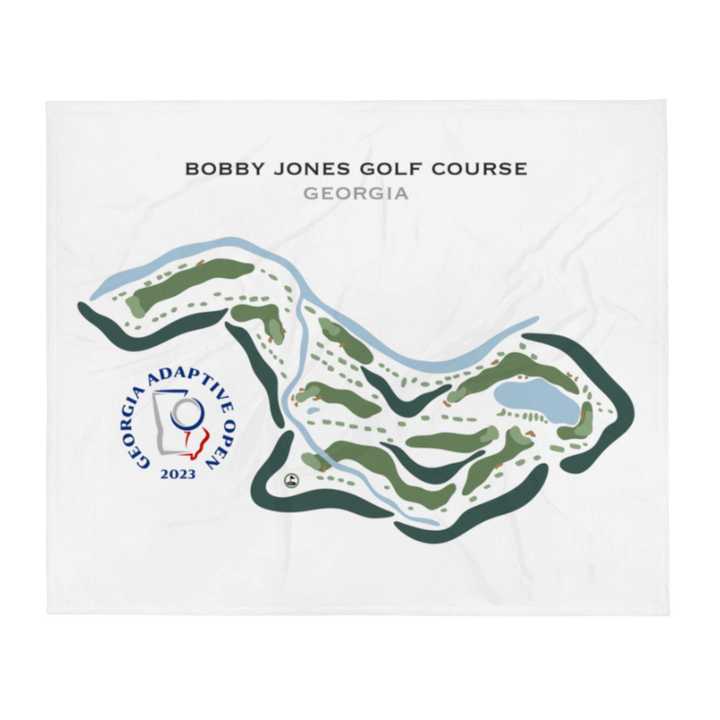 Bobby Jones Golf Course, Georgia - Printed Golf Courses