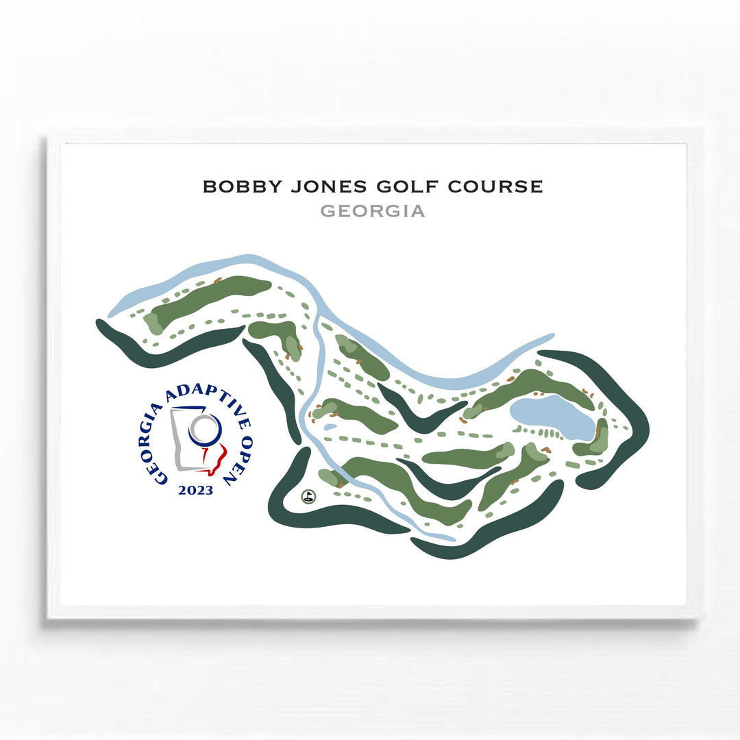 Bobby Jones Golf Course, Georgia - Printed Golf Courses