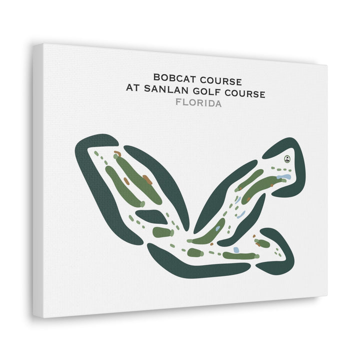Bobcat Course at Sanlan Golf Course, Florida - Printed Golf Courses