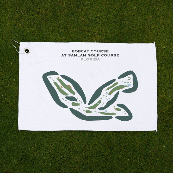 Bobcat Course at Sanlan Golf Course, Florida - Printed Golf Courses