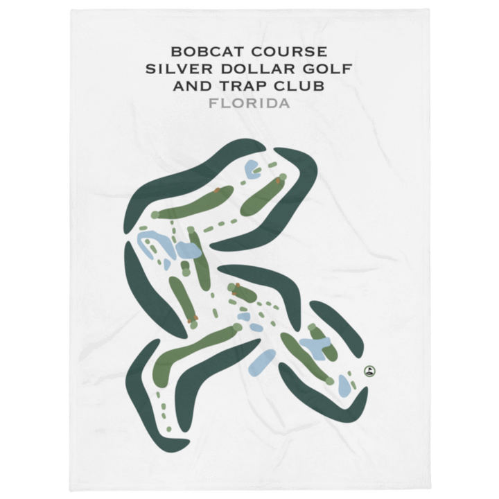 Bobcat Course at Silver Dollar Golf & Trap Club, Florida - Printed Golf Courses