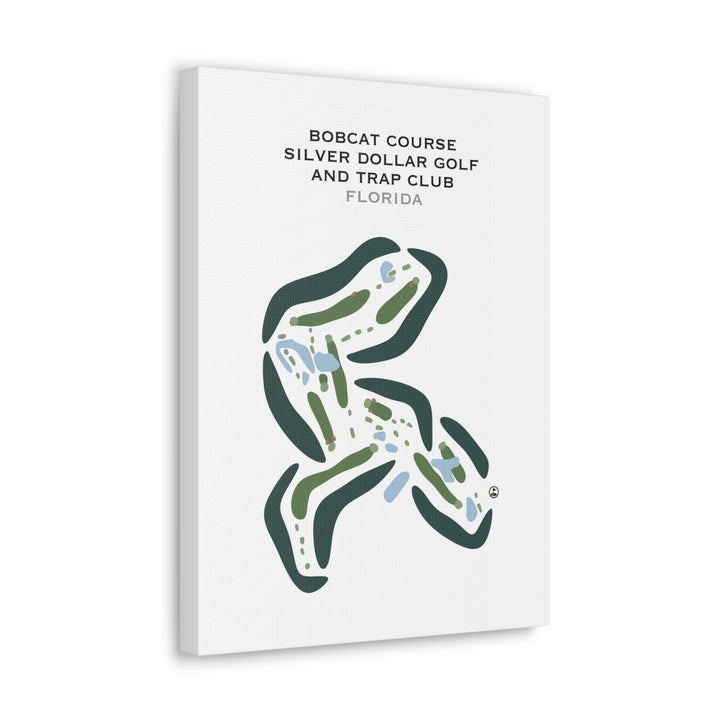 Bobcat Course at Silver Dollar Golf & Trap Club, Florida - Printed Golf Courses