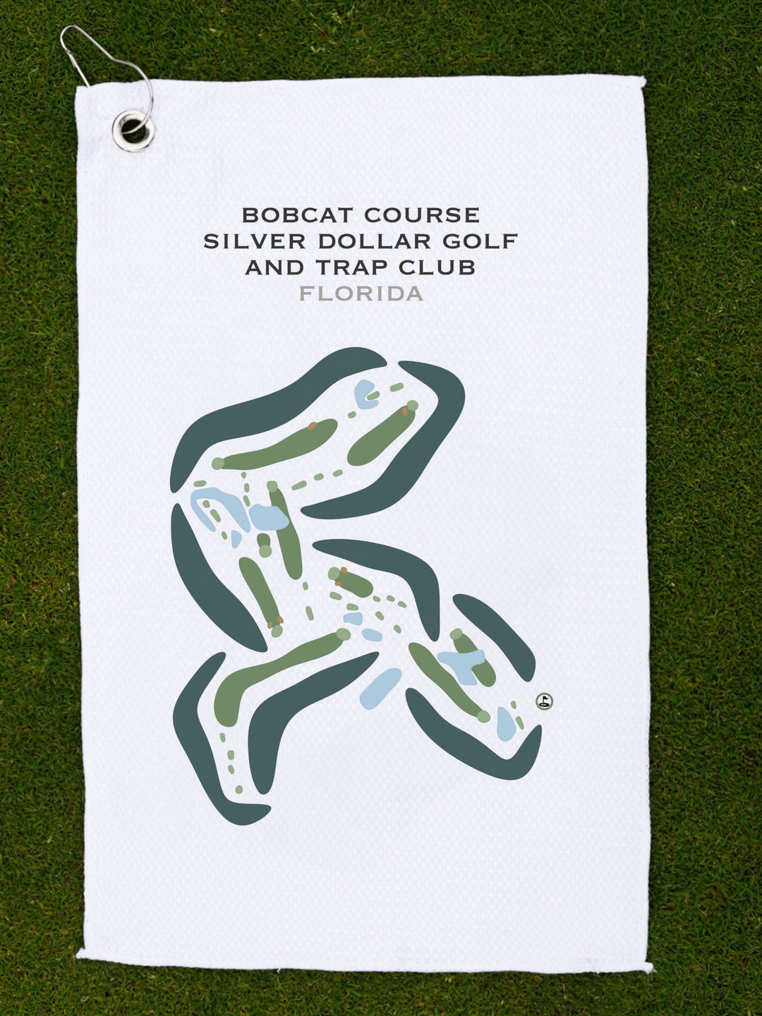 Bobcat Course at Silver Dollar Golf & Trap Club, Florida - Printed Golf Courses