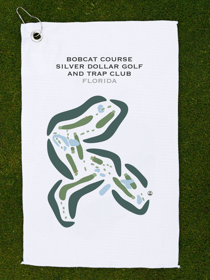 Bobcat Course at Silver Dollar Golf & Trap Club, Florida - Printed Golf Courses