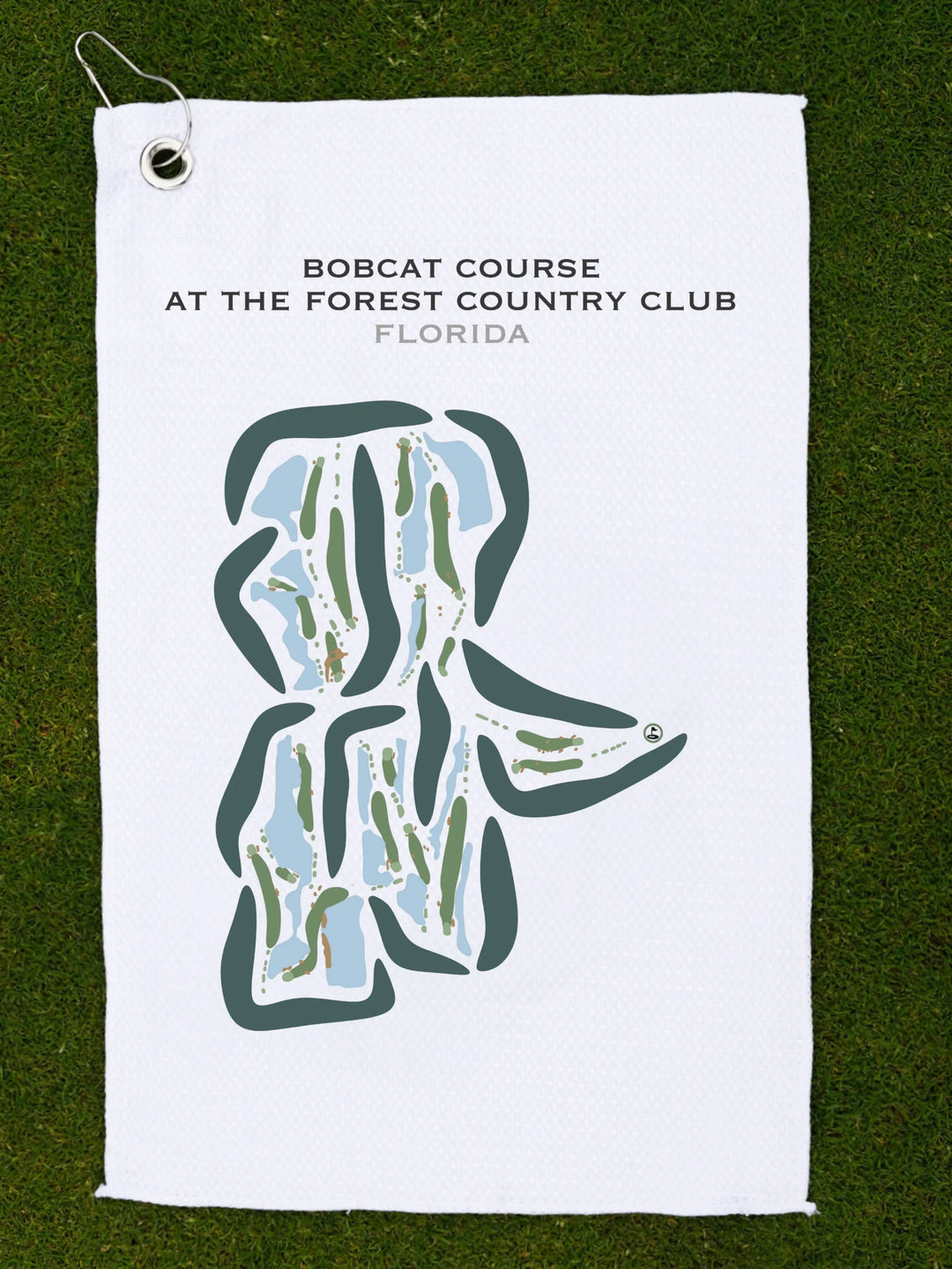 Bobcat Course at The Forest Country Club, Florida - Printed Golf Courses