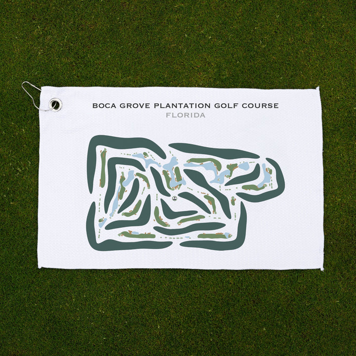 Boca Grove Plantation Golf Course, Florida - Printed Golf Courses