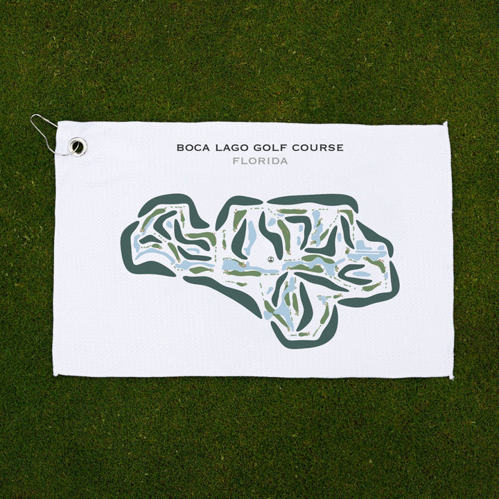 Boca Lago Golf Course, Florida - Printed Golf Courses