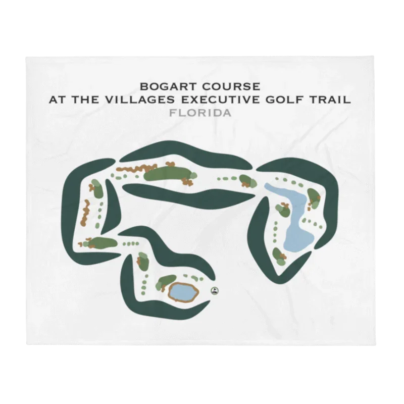 Bogart Course at The Villages Executive Golf Trail, Florida - Printed Golf Courses