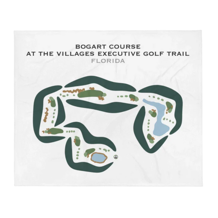 Bogart Course at The Villages Executive Golf Trail, Florida - Printed Golf Courses