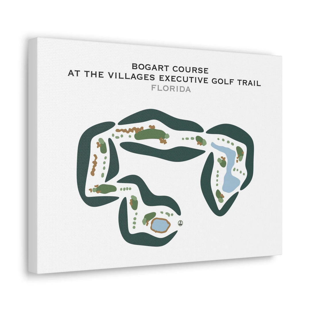 Bogart Course at The Villages Executive Golf Trail, Florida - Printed Golf Courses