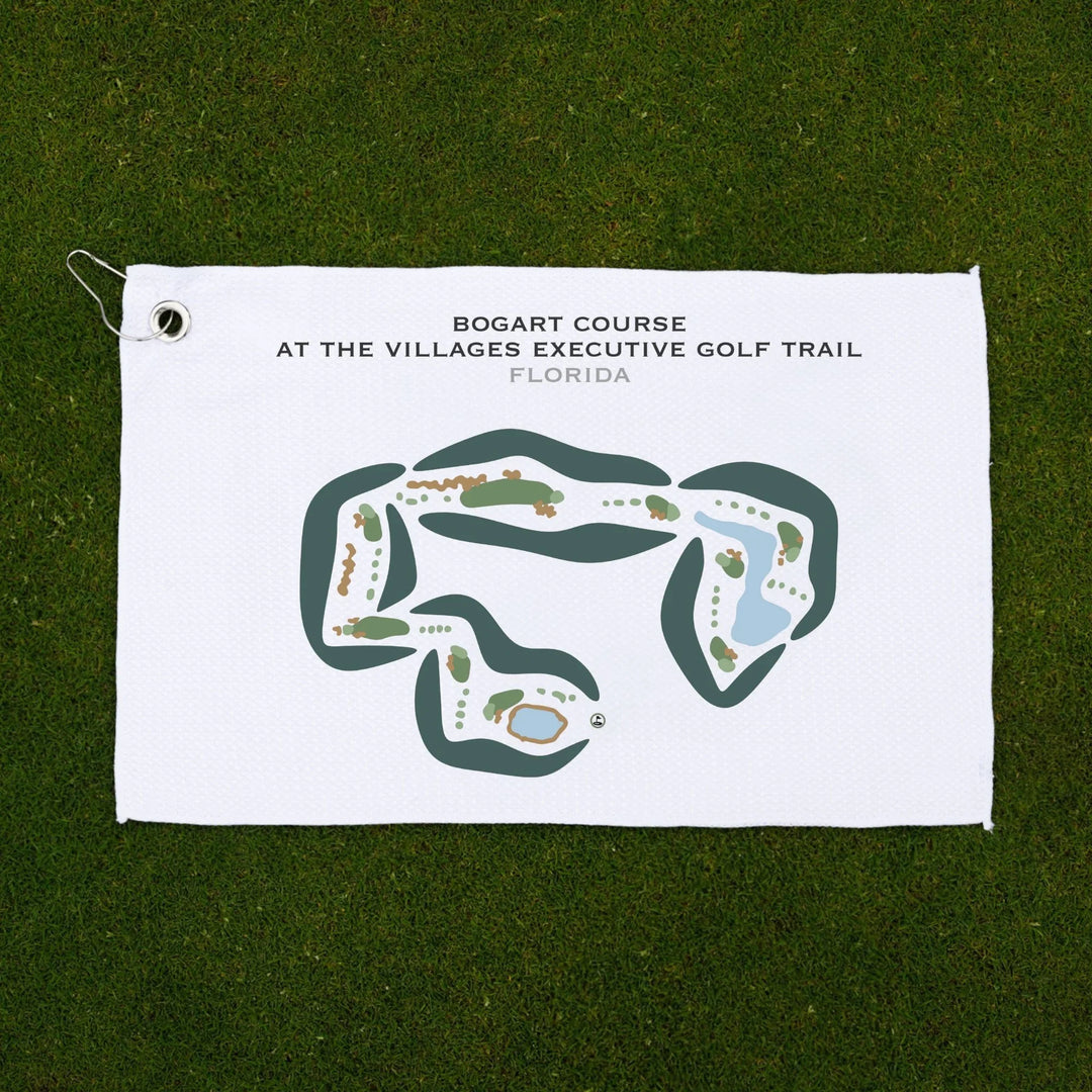 Bogart Course at The Villages Executive Golf Trail, Florida - Printed Golf Courses