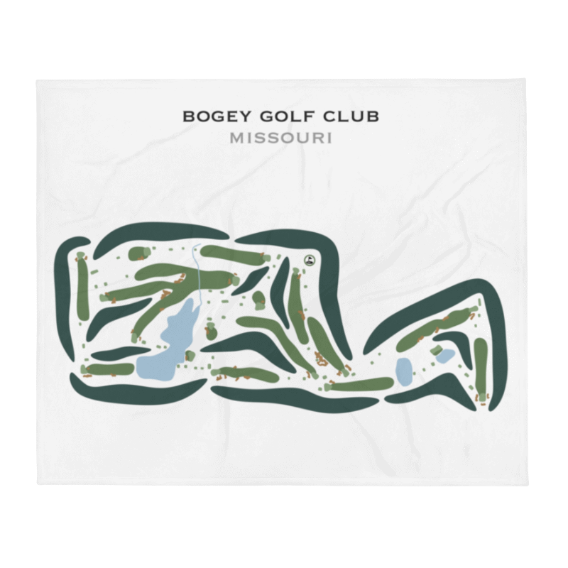 Bogey Golf Club, Missouri - Printed Golf Courses