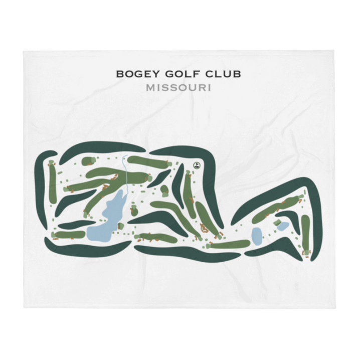 Bogey Golf Club, Missouri - Printed Golf Courses