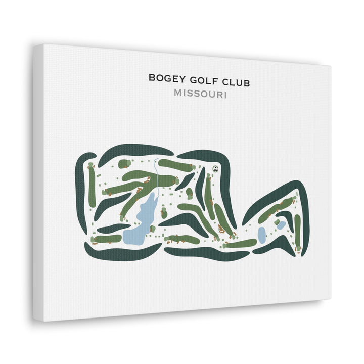 Bogey Golf Club, Missouri - Printed Golf Courses