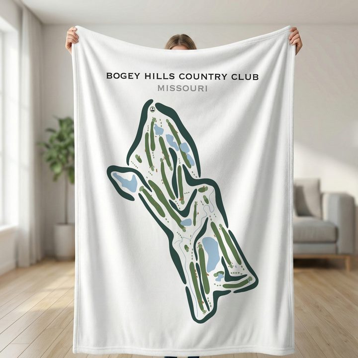 Bogey Hills Country Club, Missouri - Printed Golf Courses