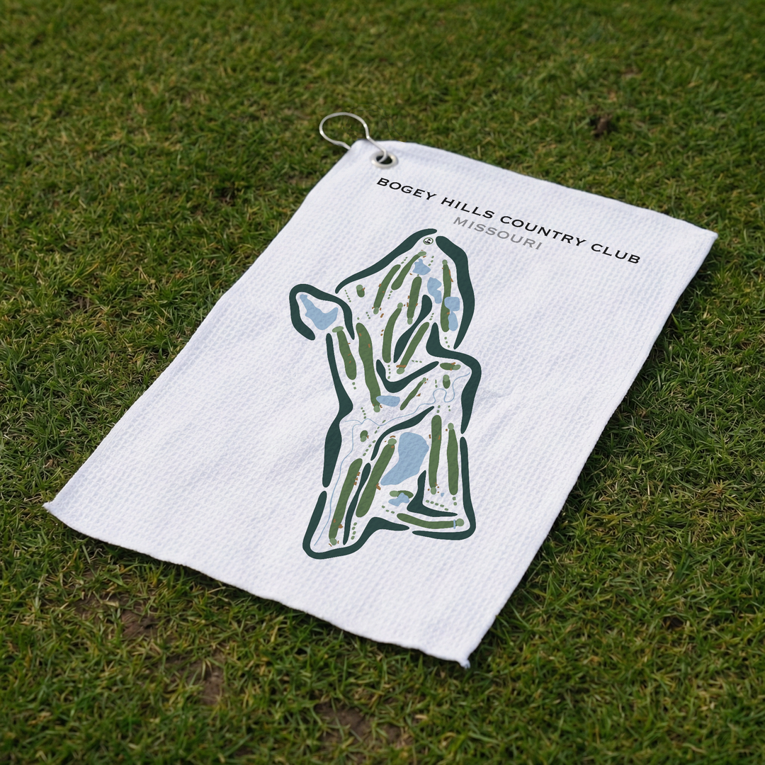 Bogey Hills Country Club, Missouri - Printed Golf Courses