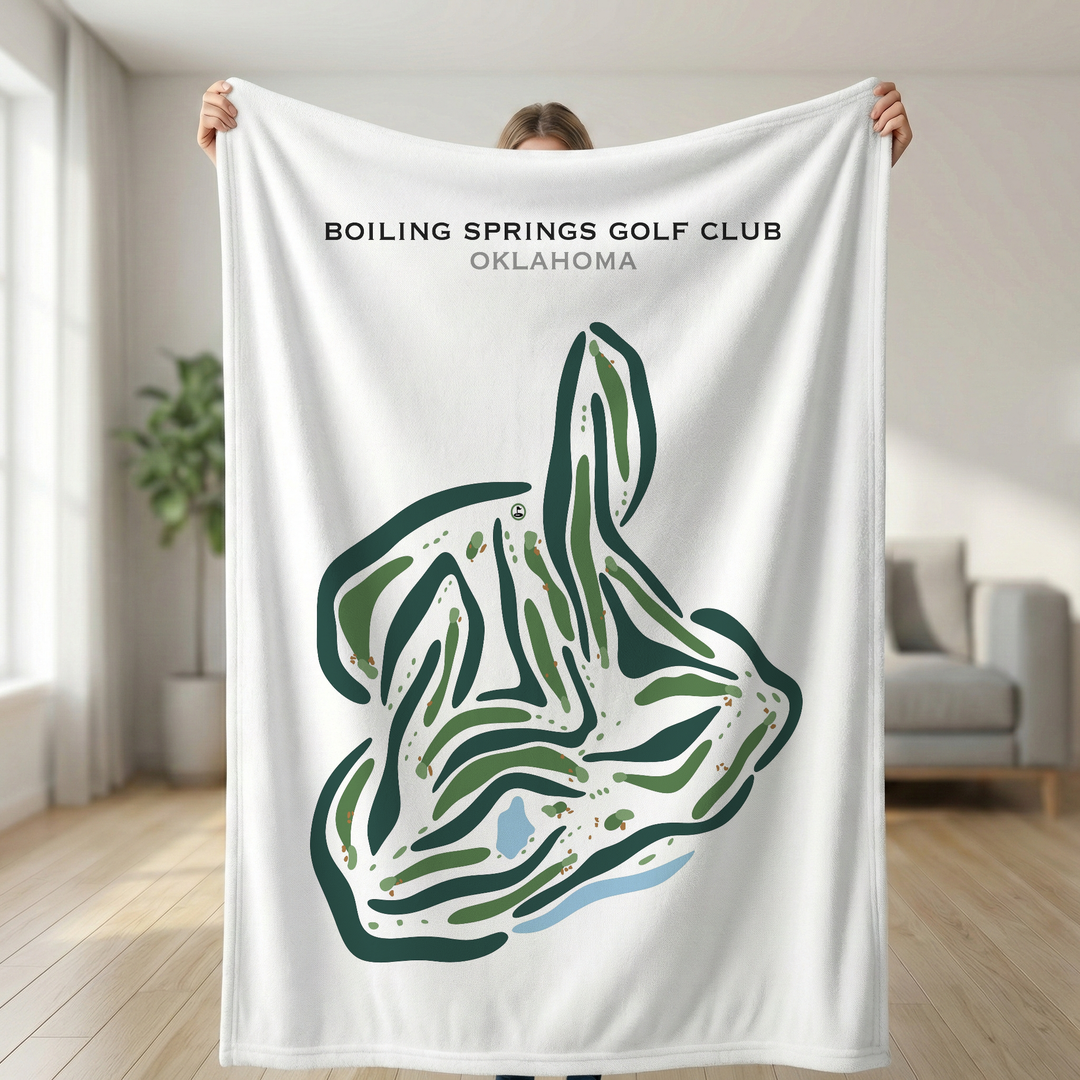 Boiling Springs Golf Club, Oklahoma - Printed Golf Courses