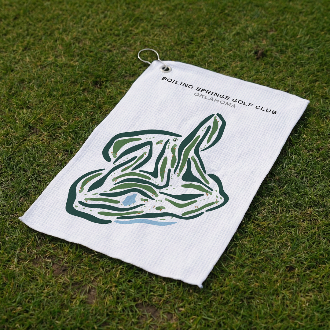 Boiling Springs Golf Club, Oklahoma - Printed Golf Courses