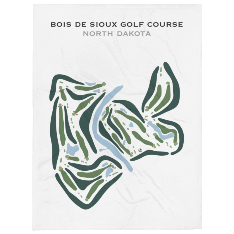 Bois de Sioux Golf Course, North Dakota - Printed Golf Courses