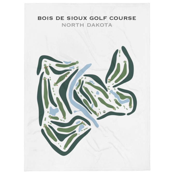 Bois de Sioux Golf Course, North Dakota - Printed Golf Courses