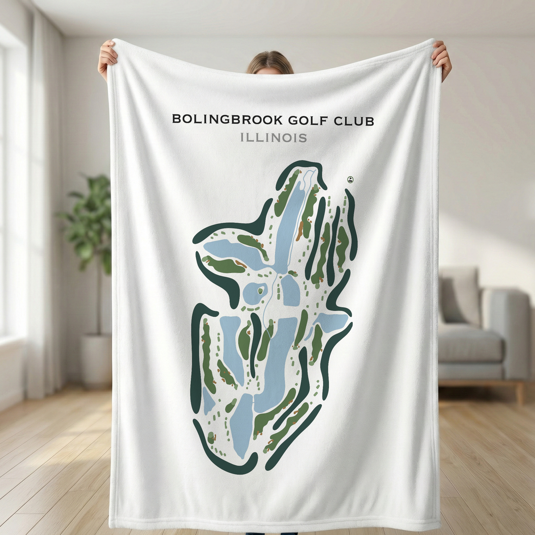 Bolingbrook Golf Club, Illinois - Printed Golf Course