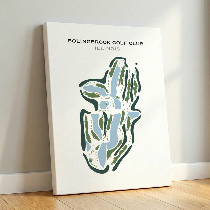 Bolingbrook Golf Club, Illinois - Printed Golf Course