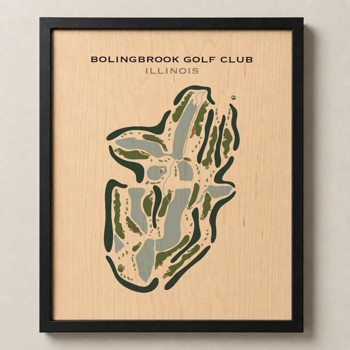 Bolingbrook Golf Club, Illinois - Printed Golf Course