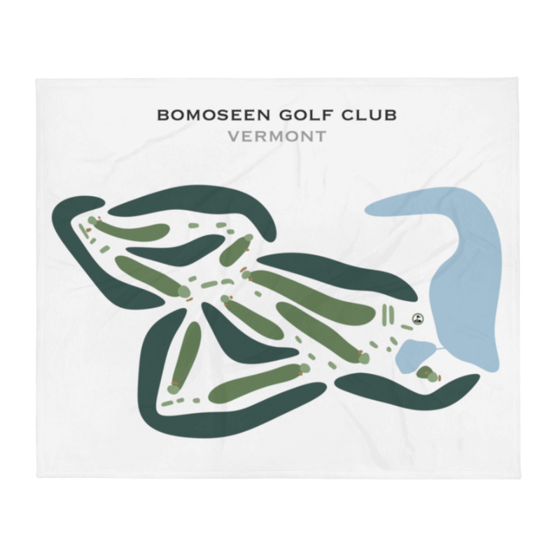 Bomoseen Golf Club, Vermont - Printed Golf Courses