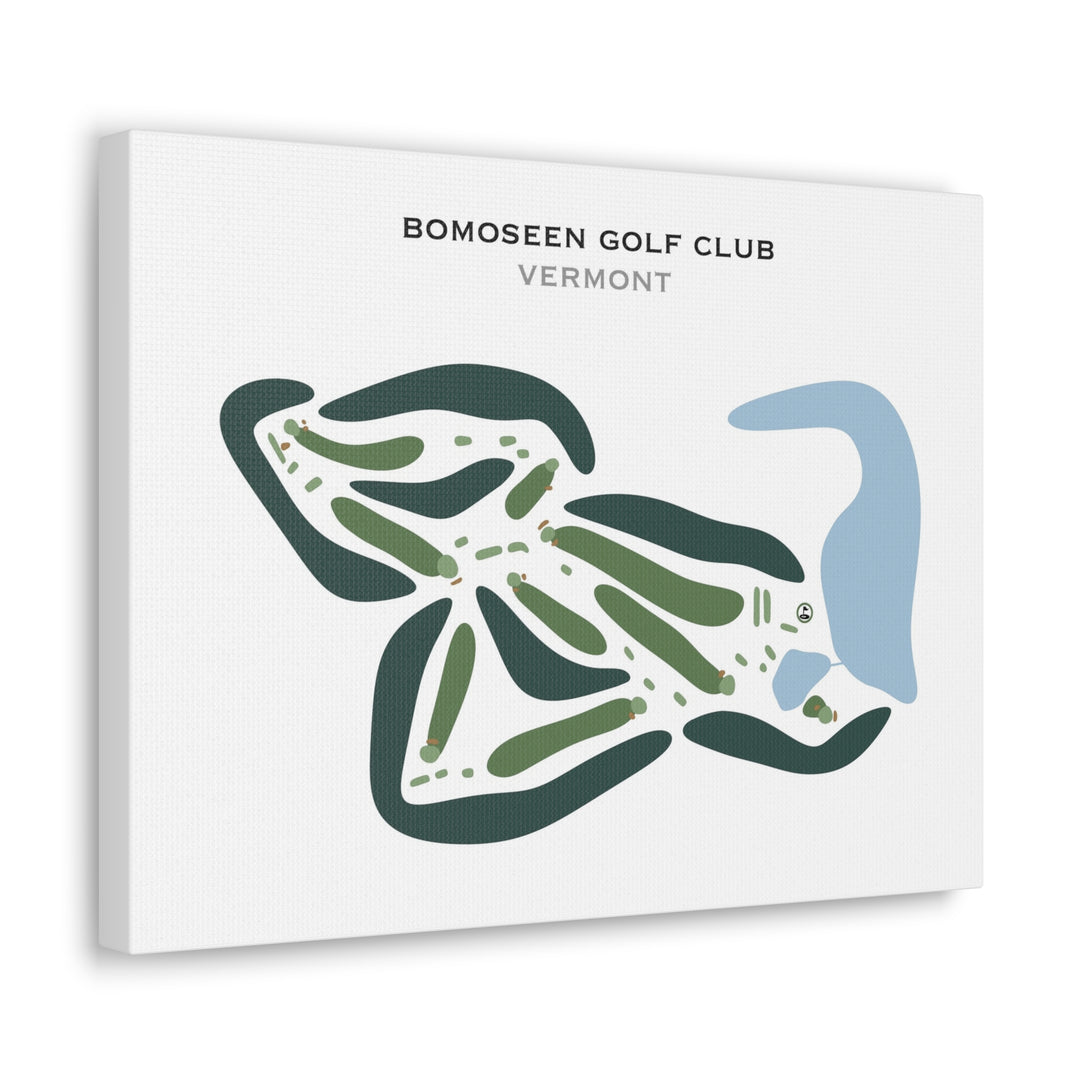 Bomoseen Golf Club, Vermont - Printed Golf Courses