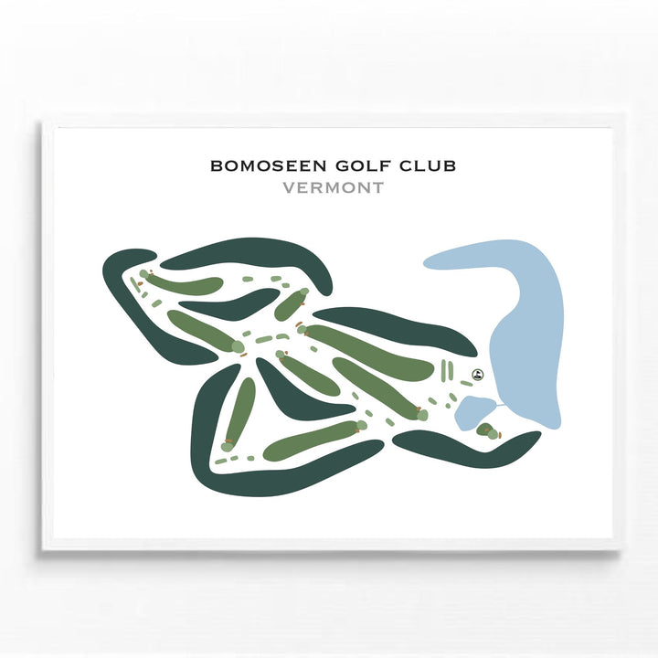 Bomoseen Golf Club, Vermont - Printed Golf Courses