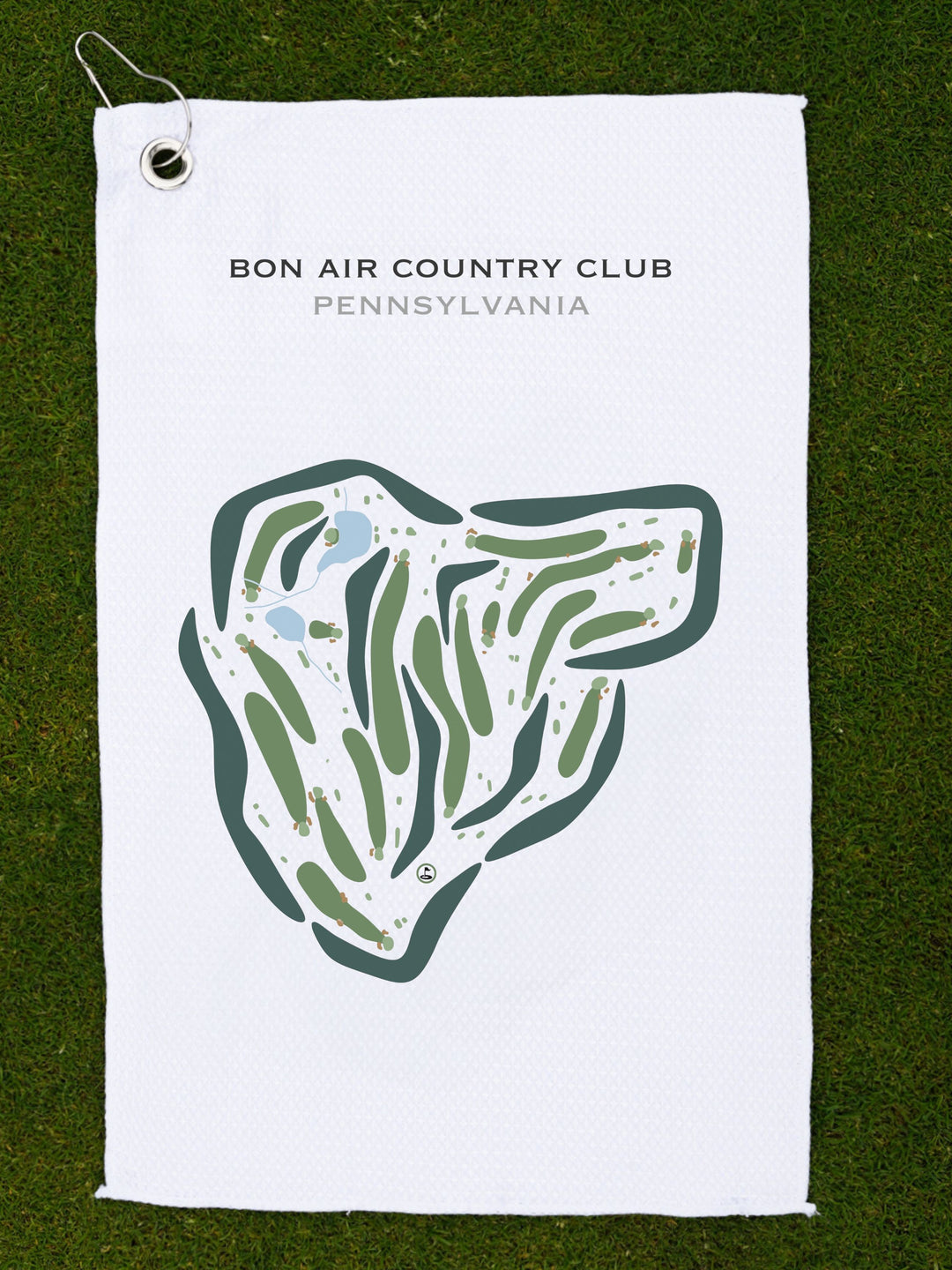 Bon Air Country Club, Pennsylvania - Printed Golf Courses