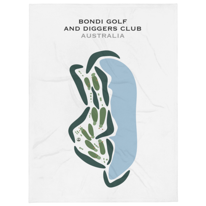 Bondi Golf & Diggers Club, Australia - Printed Golf Courses