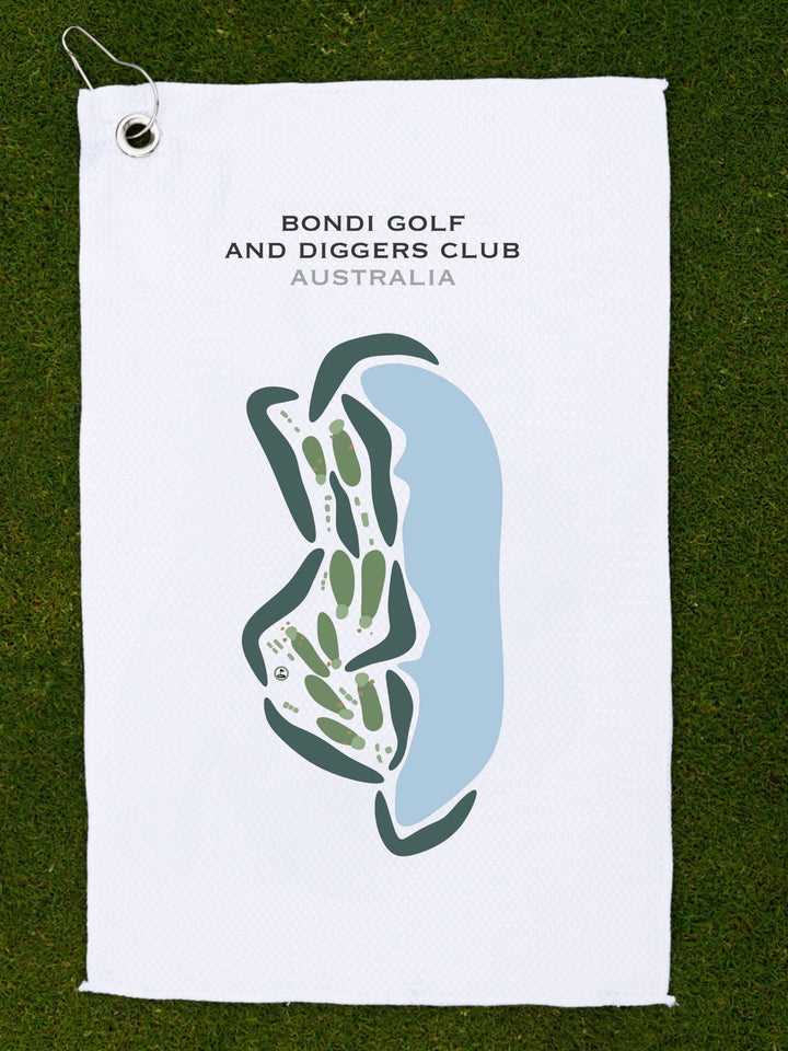 Bondi Golf & Diggers Club, Australia - Printed Golf Courses