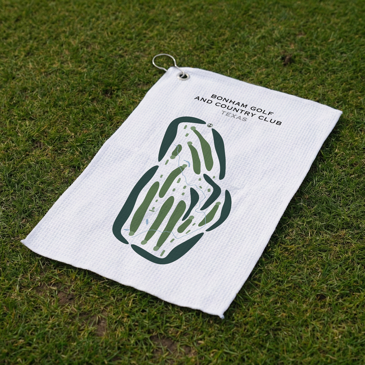 Bonham Golf & Country Club, Texas - Printed Golf Courses