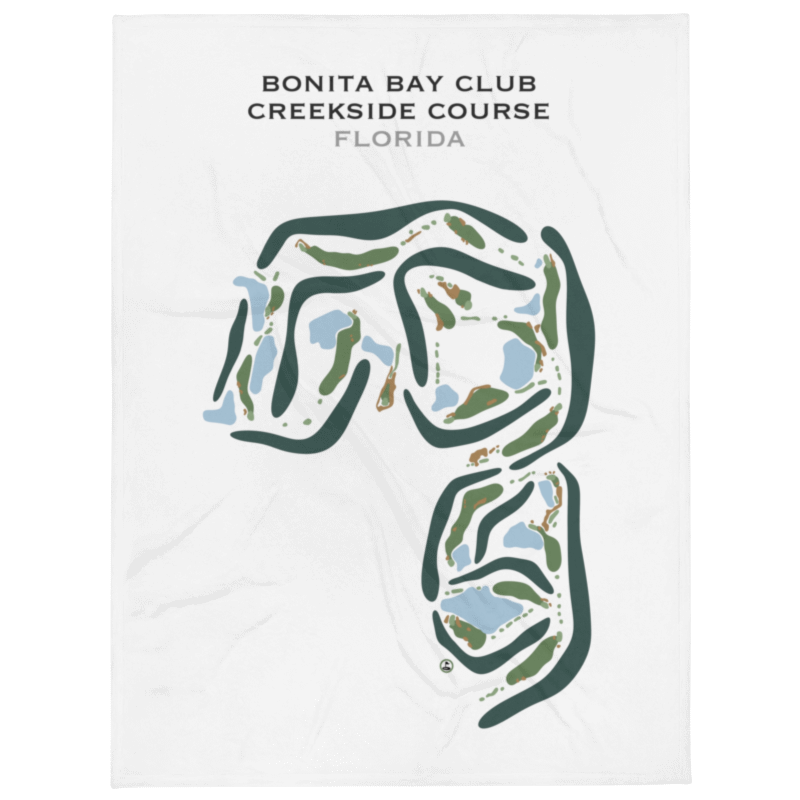 Bonita Bay Club - Creekside Course, Florida - Printed Golf Courses