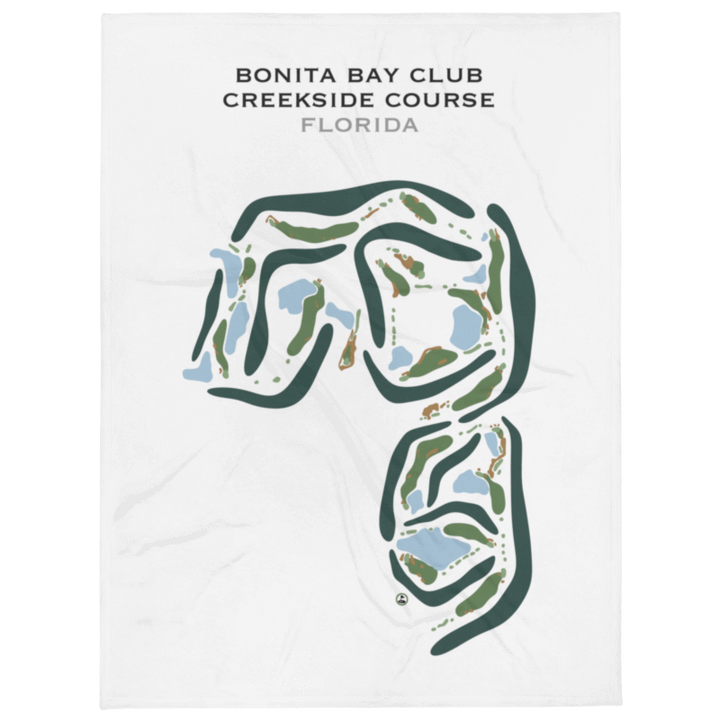 Bonita Bay Club - Creekside Course, Florida - Printed Golf Courses